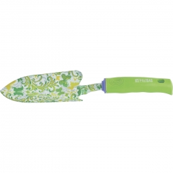 Совок посадочный широкий, 80 x 330 мм, стальной, пластиковая рукоятка, Flower Green Palisad
