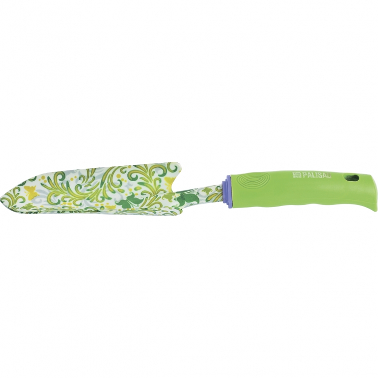 Совок посадочный узкий, 55 x 320 мм, стальной, пластиковая рукоятка, Flower Green Palisad