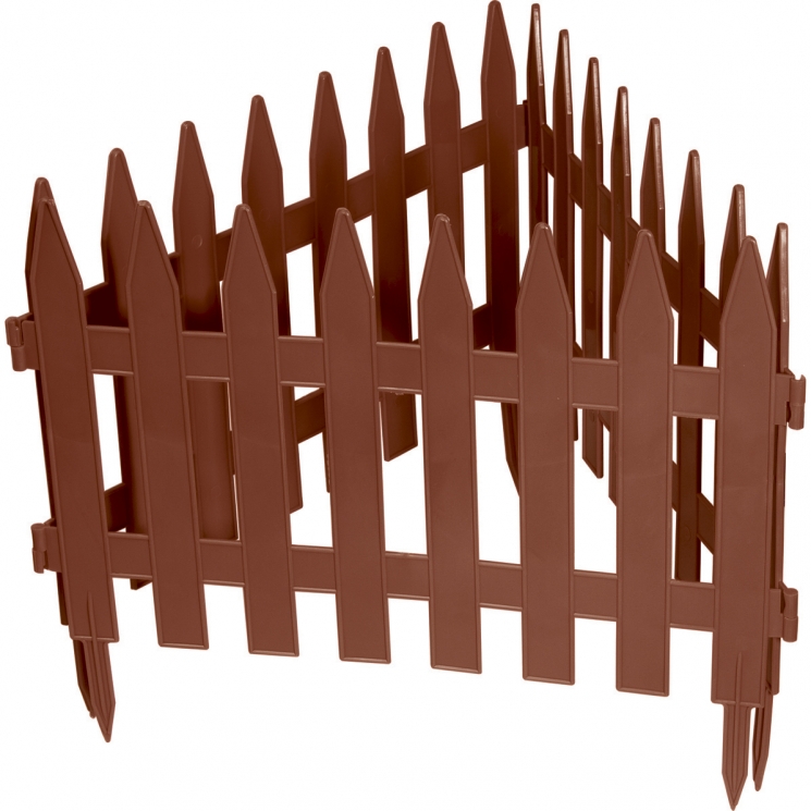 Забор декоративный "Рейка" 28 x 300 см, терракот Россия Palisad
