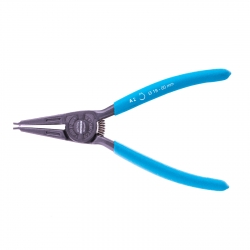Съемник, 175 мм, для внешних стопорных колец (19-60 мм), прямые губки (разжим) Gross