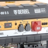 Генератор бензиновый PS 80 E-3, 6.5 кВт, 400 В, 25 л, электростартер Denzel