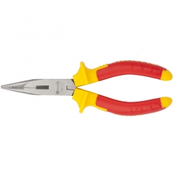 Длинногубцы прямые Insulated, 160 мм, двухкомпонентные рукоятки Matrix Professional