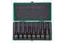 Набор ударных торцевых головок Torx 1/2",  в кейсе, 8 шт. Stels